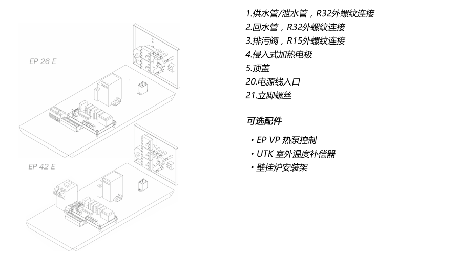 电锅炉EP26E EP42E系列-威美博尼